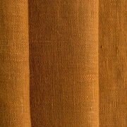 Terracotta Heavy Weight Linen Fabric by the Yard - 100% French Natural - Width 52”