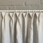 Linen Blackout Curtains, Color: Stone Grey