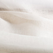 Off-White Linen Sheer Fabric by the Yard - 100% French Natural - Width 52”- 106”