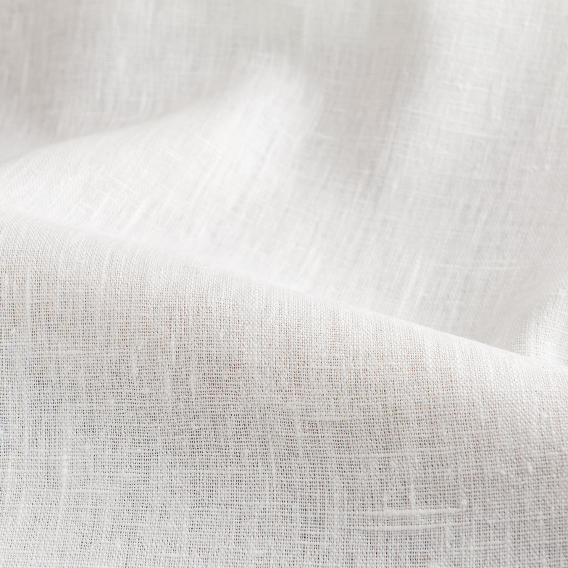 Off-White Heavy Weight Linen Fabric by the Yard - 100% French Natural - Width 52”- 106”