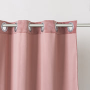 Pink Velvet Grommet Curtain - Custom Sizes and Colors