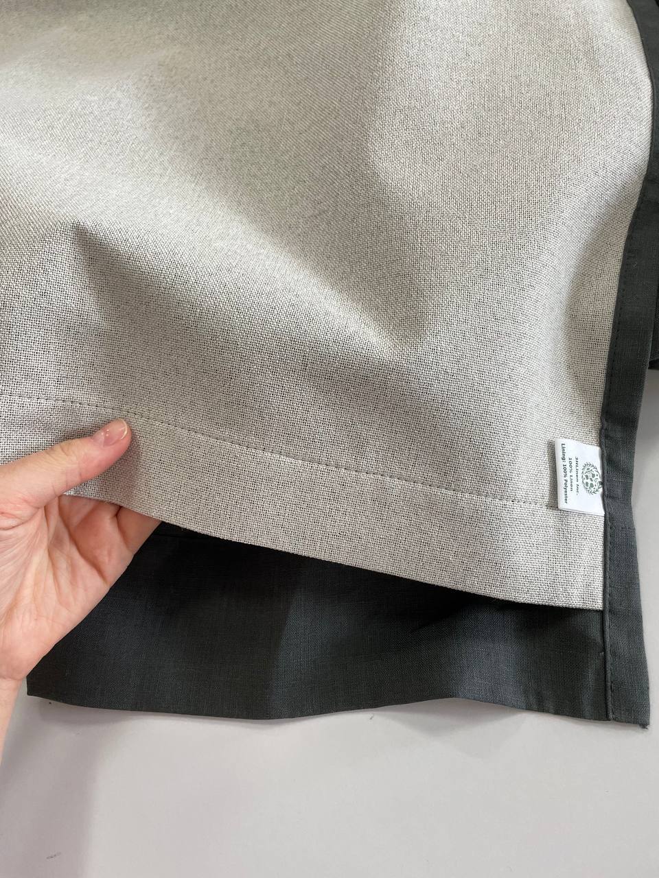Set of Linen Fabric Samples – 25 Linen Colors & 6 Lining Swatches