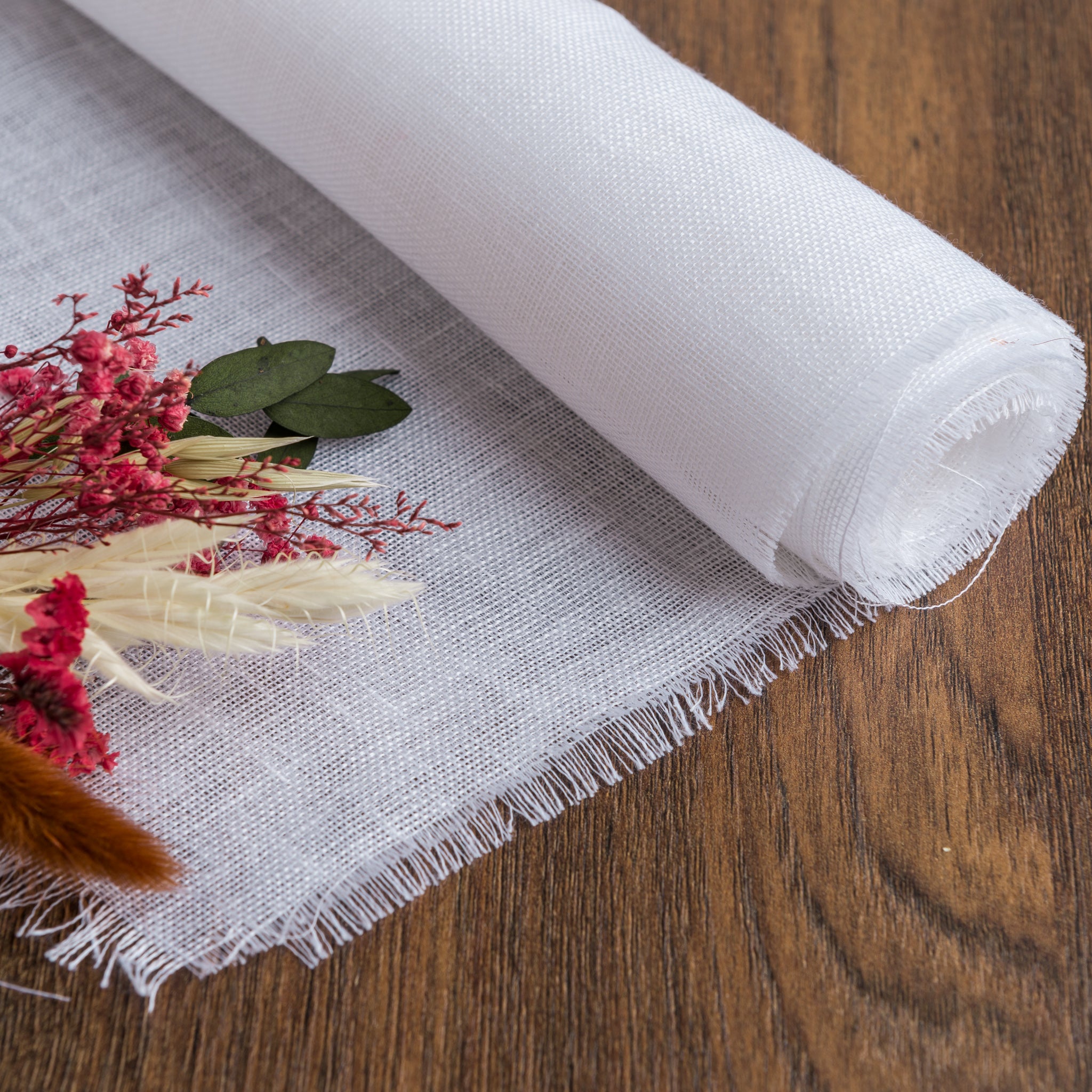 Linen toweling by the yard sales