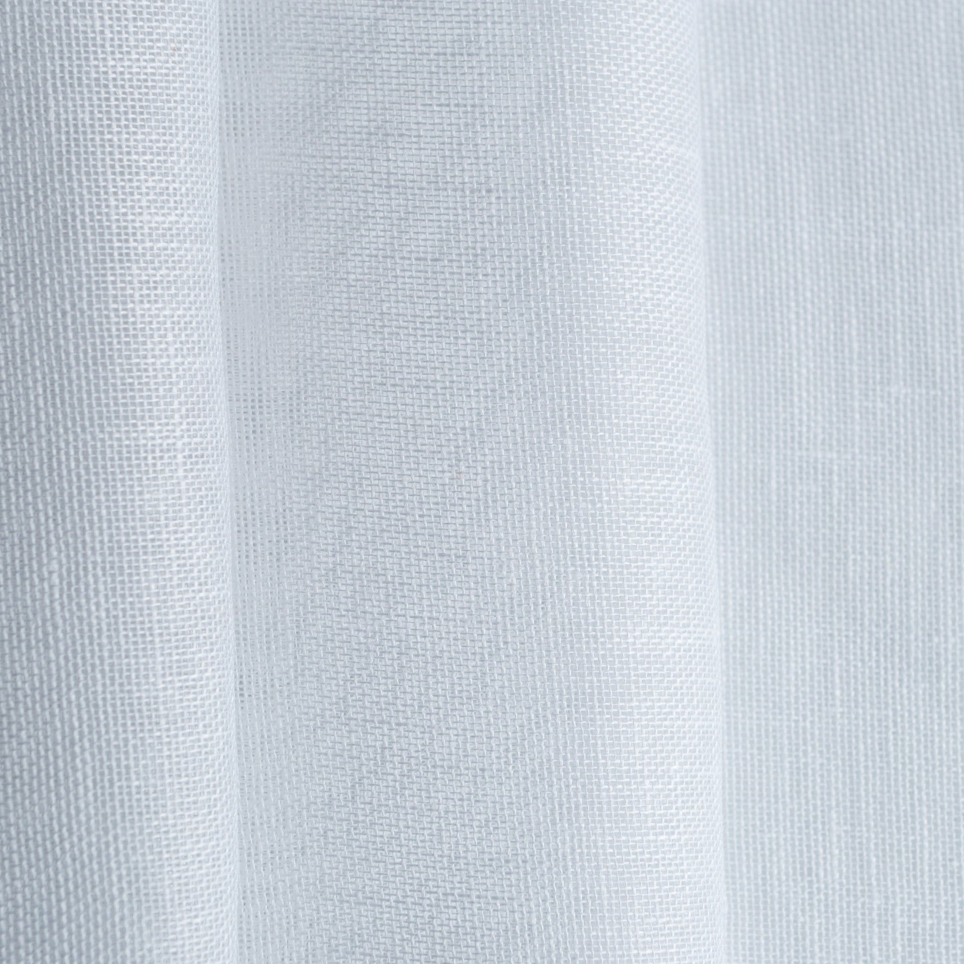 White Linen Sheer Fabric by the Yard - 100% French Natural - Width 52”- 106”