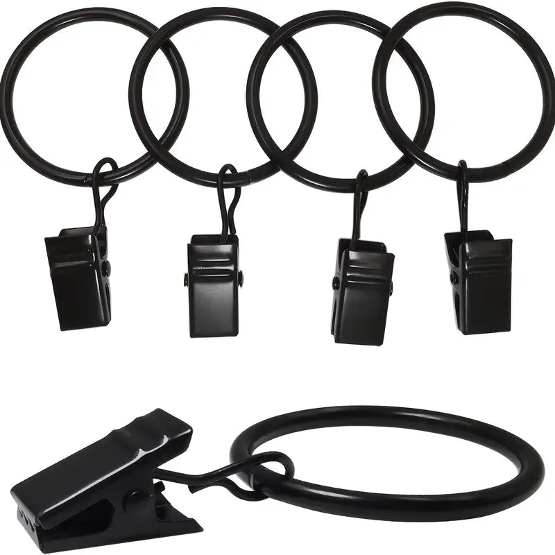 Curtain Rings - 1.38" Diameter - Set of 10
