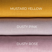 @Color: Mustard Yellow, color: Dusty Pink, color: Dusty Rose