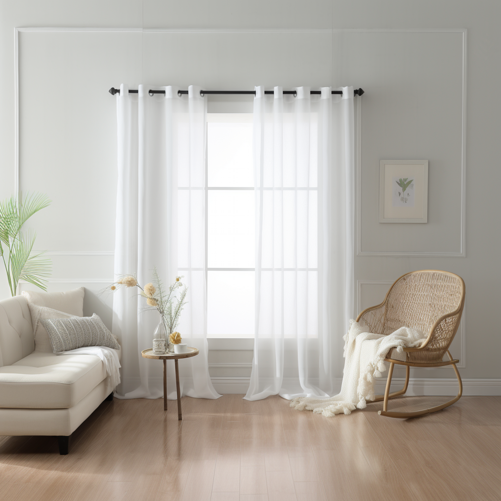 Sheer Curtains - Window Sheer Curtain Panels