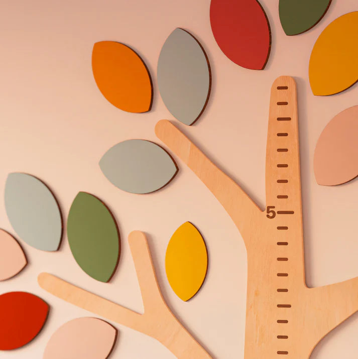 Growth Chart Wooden Markers - Tree