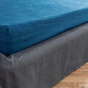 Blue Linen Bedding