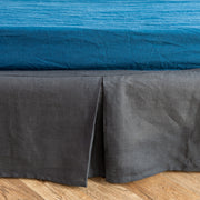 Blue Linen Duvet Cover