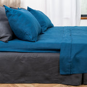 Blue Linen Bedding