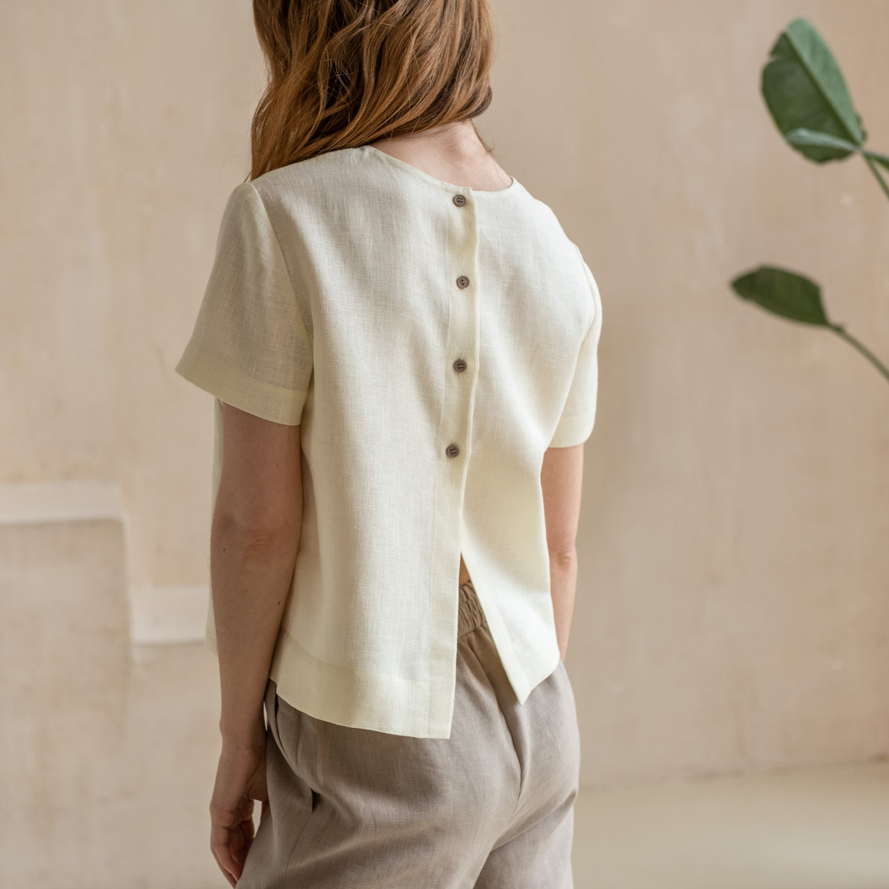 Linen Tops & Shirts - Ready-Made & Custom Natural Linen Tops