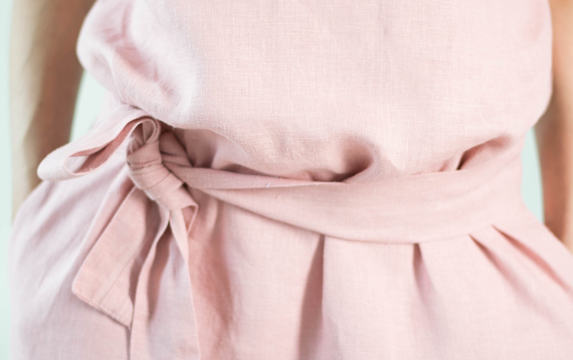 Dusty Rose Linen Dress - Loose Summer Women Dress - Linen Long Tunic Dusty Rose Linen Dress - Loose Summer Women Dress - Linen Long Tunic