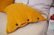 Pillow Case with Buttons