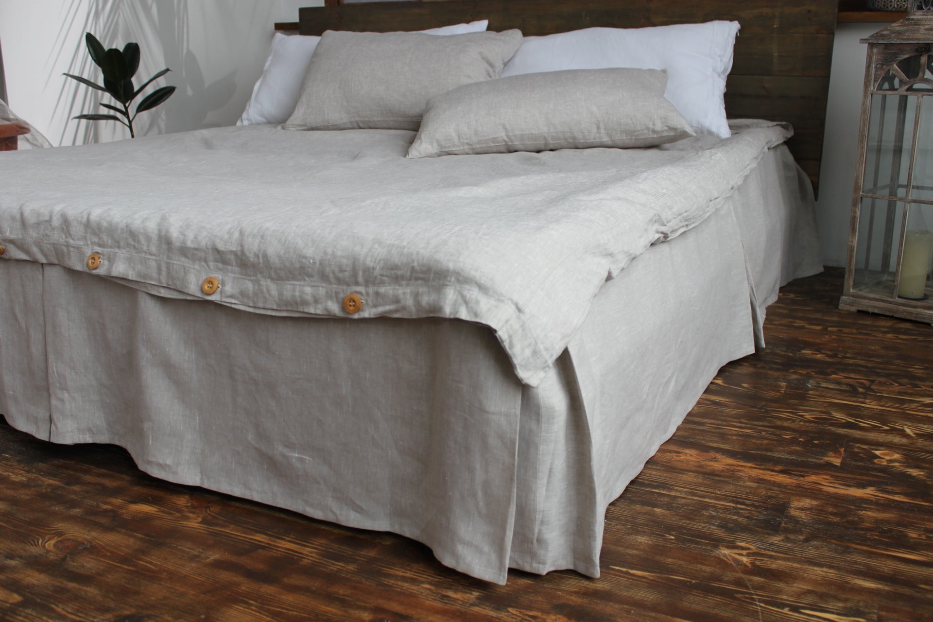 Box Pleated Bed Skirt