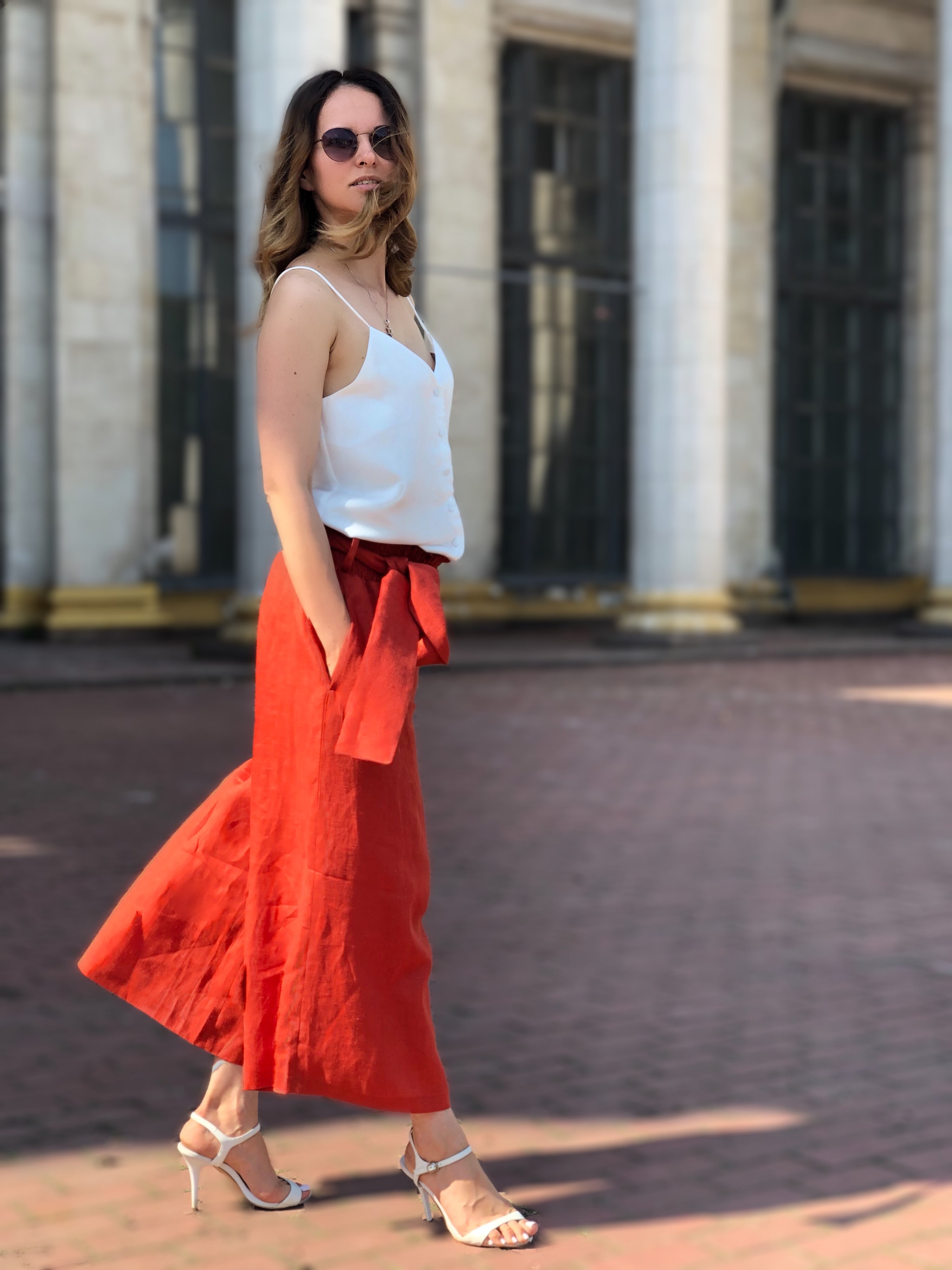 Culottes rose best sale