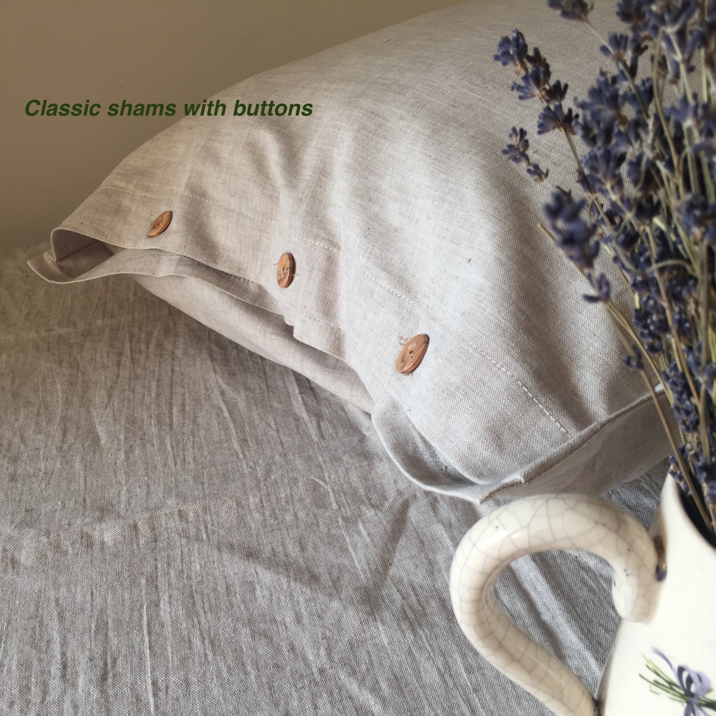 3H Linen Pillow Sham - Thumbnail 4