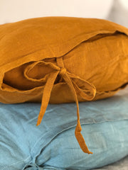 Ties Linen Pillow Case