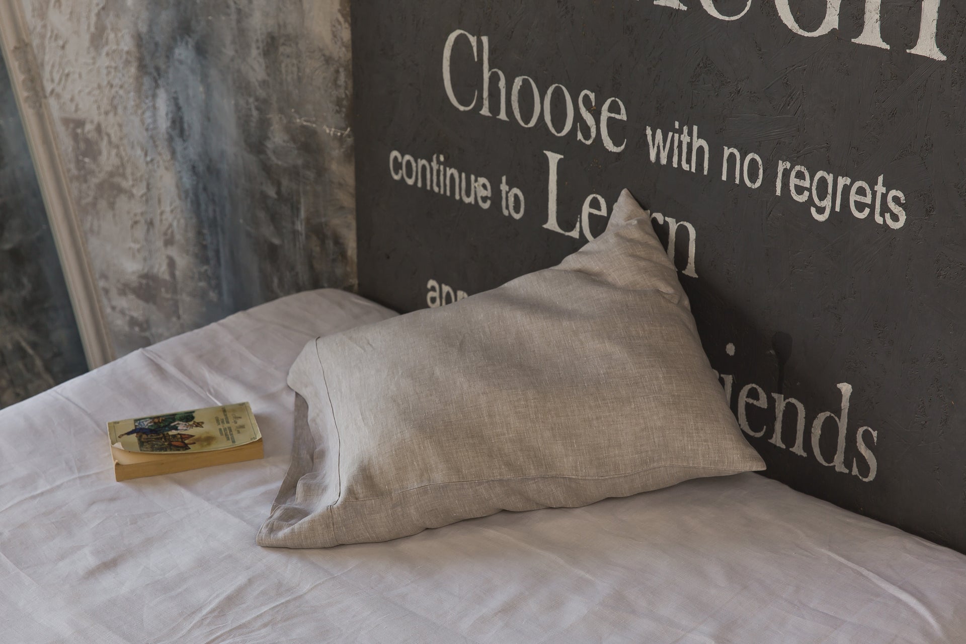 Hotel Style Pillowcase - Bag Pillow Cover - Standard, Queen, King, Euro Sizes