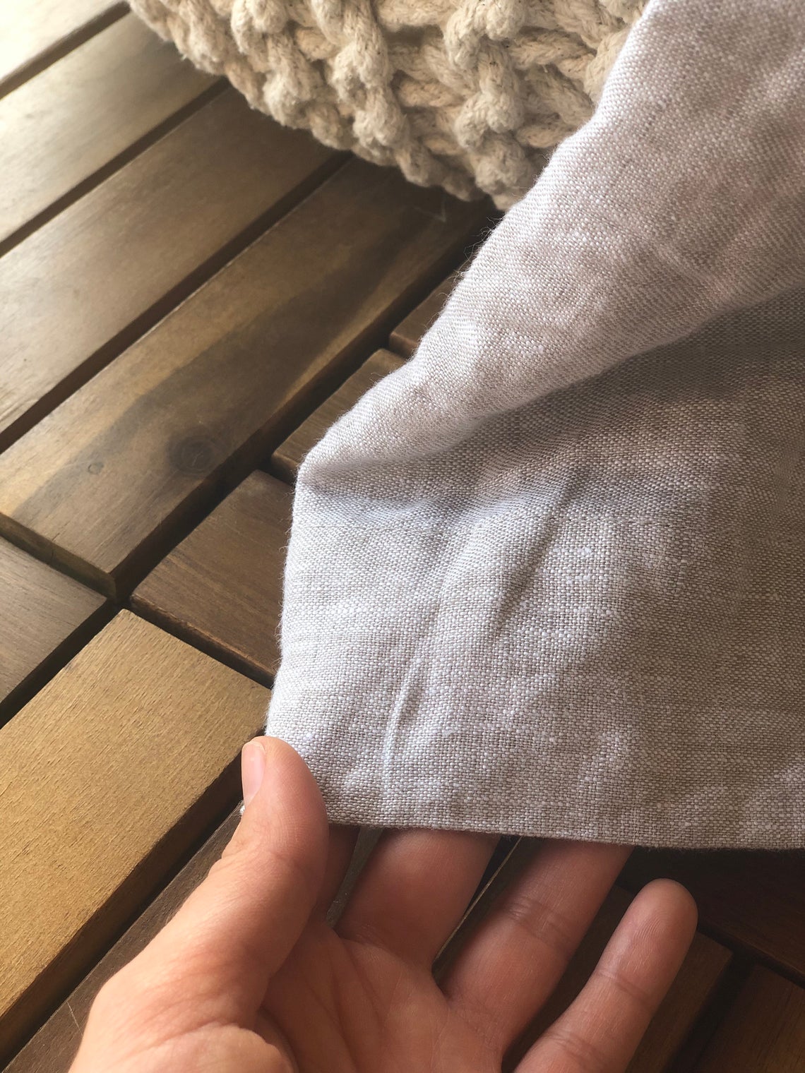 Summer Nights Linen Cover Blanket Hot Weather Coverlet 100 Flax i