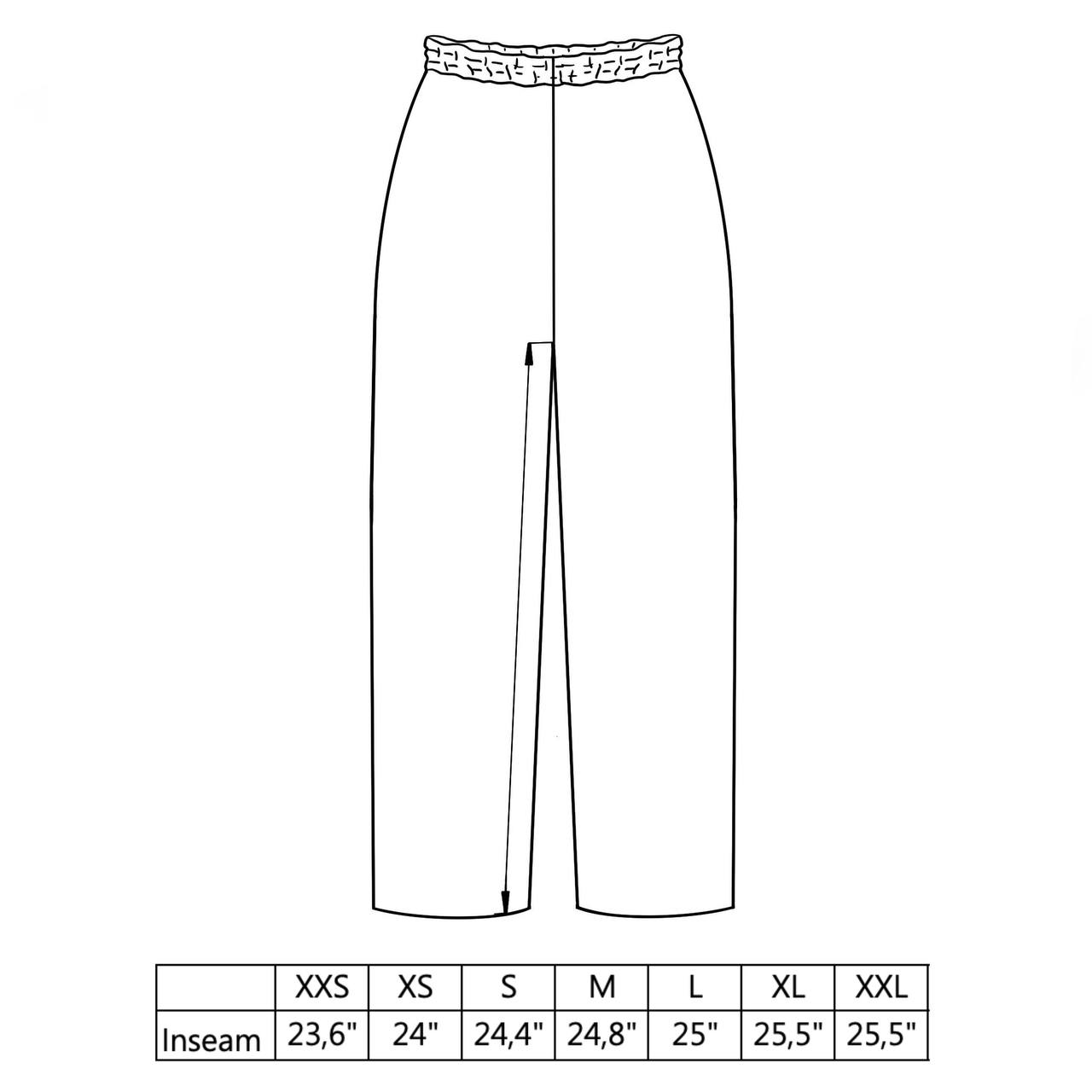 Women's Plus Size Linen Pants High Rise WideLeg Pants