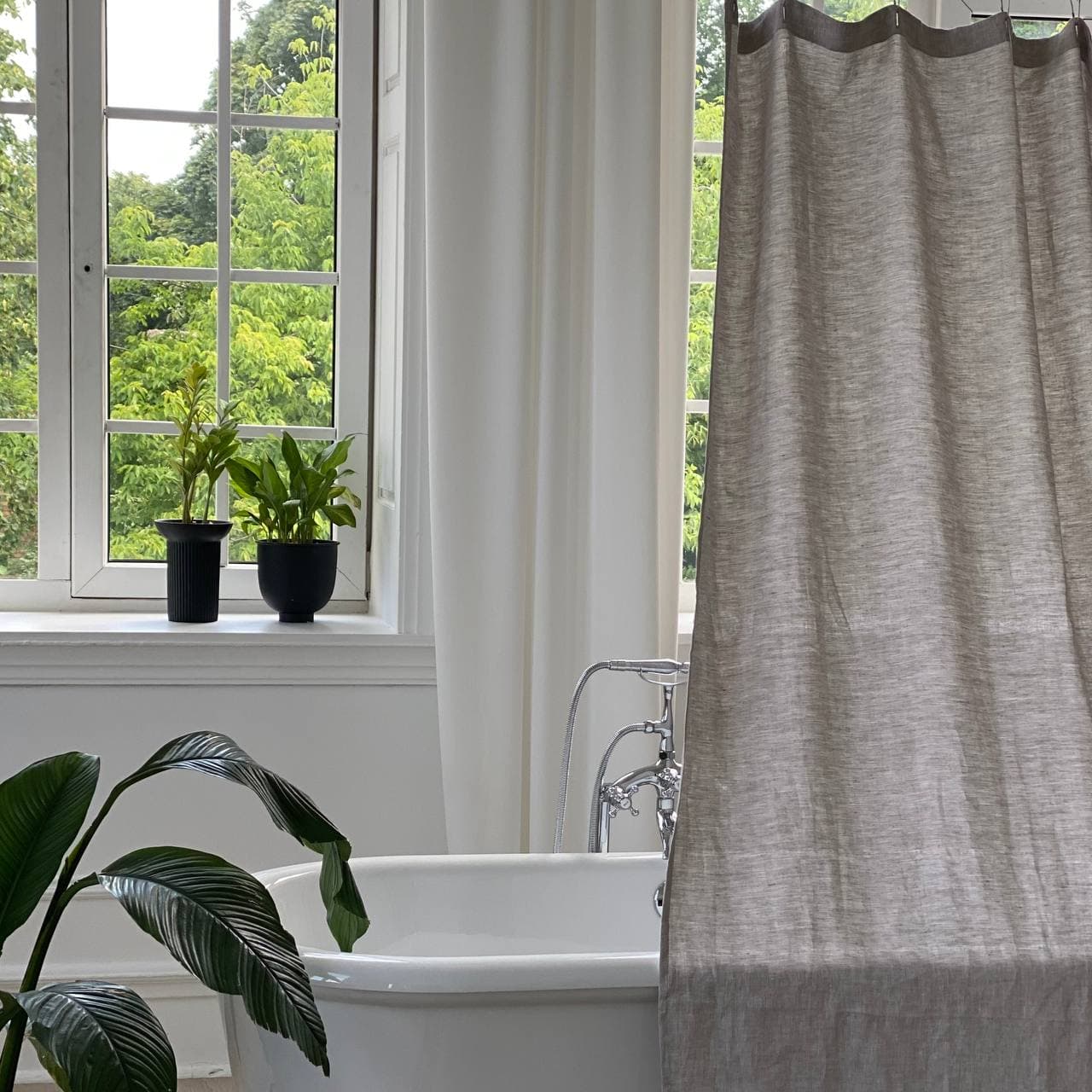 4 Crafty Ways to Use a Cotton Shower Curtain Outside the Bathroom