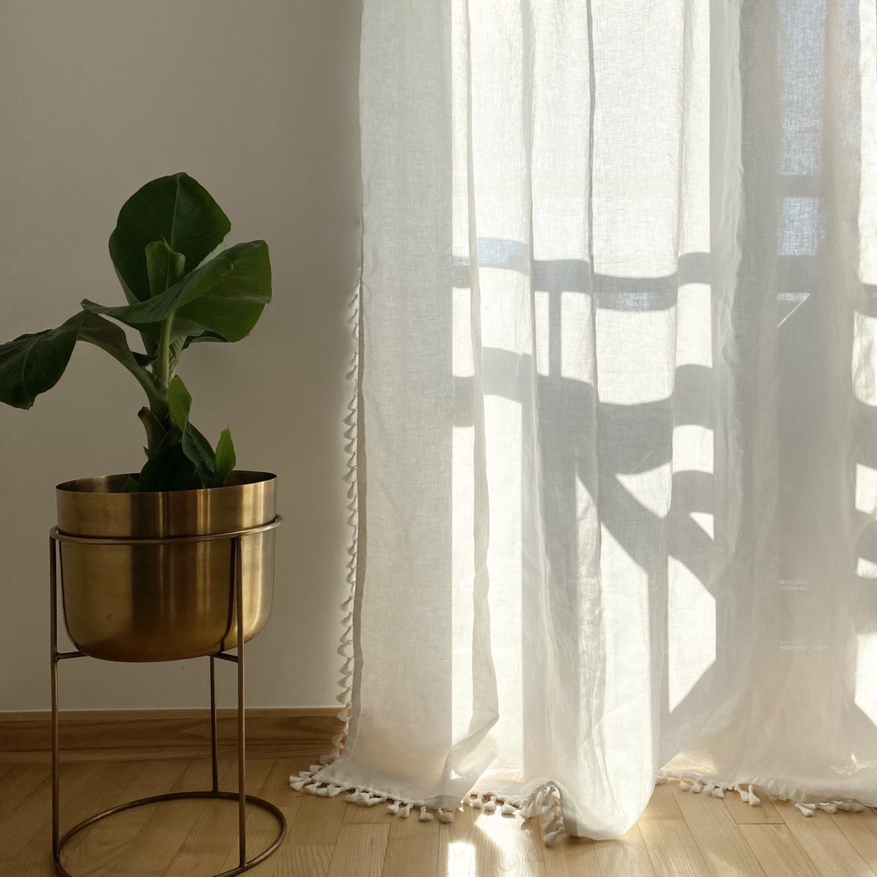 Curtain in Off-White Color